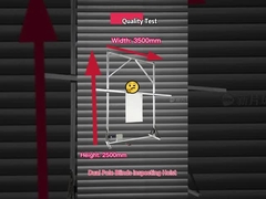 Dual Pole Blinds Inspecting Hoist
