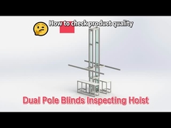 Double Working Position Blinds Inspecting Hoist