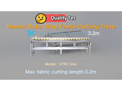 110V 220V Roller Blind Fabric Cutting Machine Manual Roller Shade Fabric Cutting Table 30w