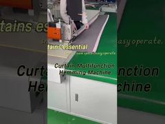 Fully Automatic Curtain Hemming Machine With Rear Fabric Clamp