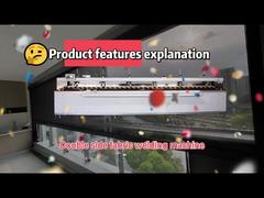 Double side fabric welding machine