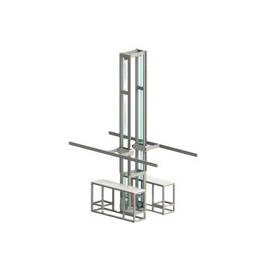 Double Station Blind Inspection Hoist Machine 3000mm Inspection Hoist Roller
