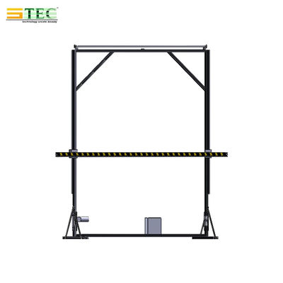 Dual Pole Blinds Inspecting Hoist With Light Box Inspection Hoist For Blinds