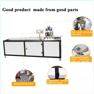 50mm Vertical Blind Slat Cutting Machine Headrails Bottom Rails Cutting And Punching