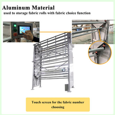 All In One Curtain Machine 6KW Fabric Rolls Storage Blinds Vertical Carousel Storage System