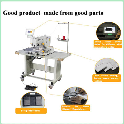 Desktop Blind Vane Stitching System 0.25MPa ~ 0.4MPa Compact Auto Stitching Machine