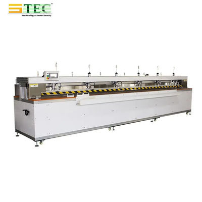 Double Side Roller Blinds Cutting Machine 4200mm Zebra Cutting Table For Roller Blinds