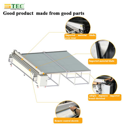 Industrial Pneumatic Roller Blind Cutter 0.5mm Precision Rolling Machine Blinds