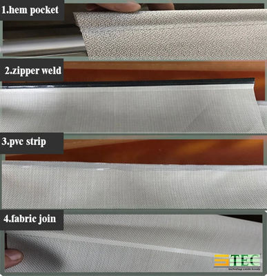 Double Surface Roller Blind Cutting Table ISO9001 Fabric Welder For PVC TPU Lamination