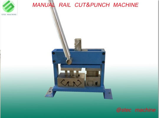 Manual Steel Venetain Blind Machine Headrails Bottom Rails Cutting Punching Machine
