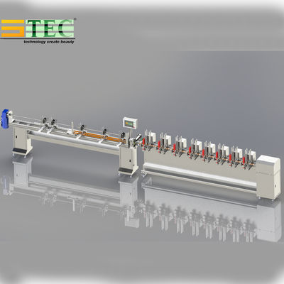 6kgf/Cm Venetian Blind Making Machine Industrial Auto Wood 150 Slats/Hour 0.2mm Precision