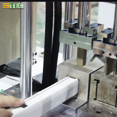 Computerized 50mm Headrails and Bottom rails Cutting and Punching Machine for Aluminum Venetian Blind Manufacturing
