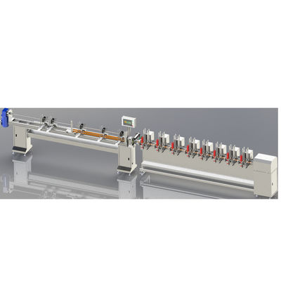 Wooden/Faux wood Venetian Blind Punching and Threading Machine with Automatic Material Feeding for Wood and Faux Wood Blinds