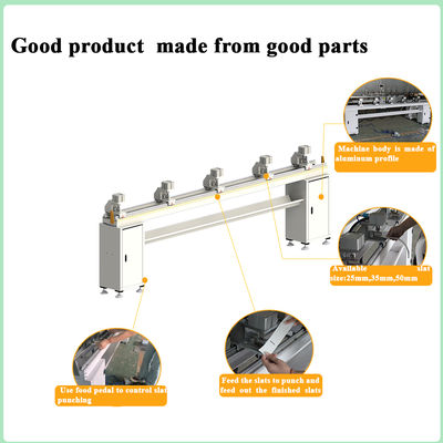 Pneumatic Wooden Venetian Blind Slat Punching Machine for 25mm,35mm,50mm Wooden/Bamboo Venetian Blind
