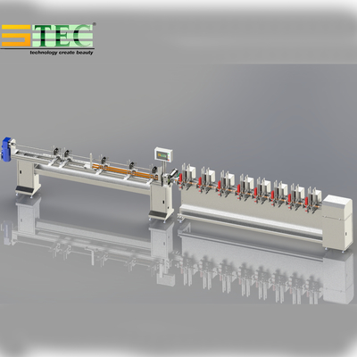Fully-Automatic Aluminum Vertical Blinds Slat Forming Cutting Punching and Threading Machine for 12.5mm 16mm 25mm 35mm 50mm