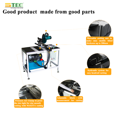 Wooden Venetian Blind Slat Modify Cutting Machine Hydraulic Cutting