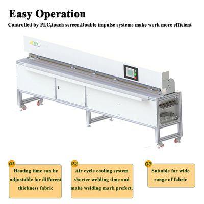 Automatic Impulse Fabric Welding Machine Welding for All Kinds Blinds Roller Blind zebra Blind Multiple Ways