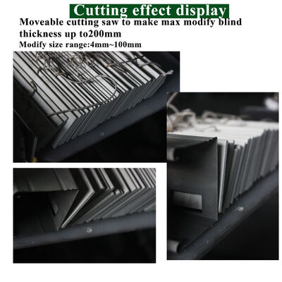Modify Machine Wooden Venetian Blinds Machine Hydraulic Cutting Wooden/Bamboo Venetian