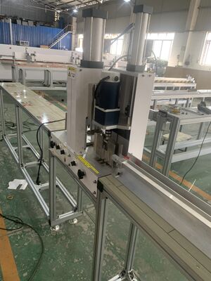 Pneumatic Honeycomb Blinds Width Changable Cutting PunchingMachine