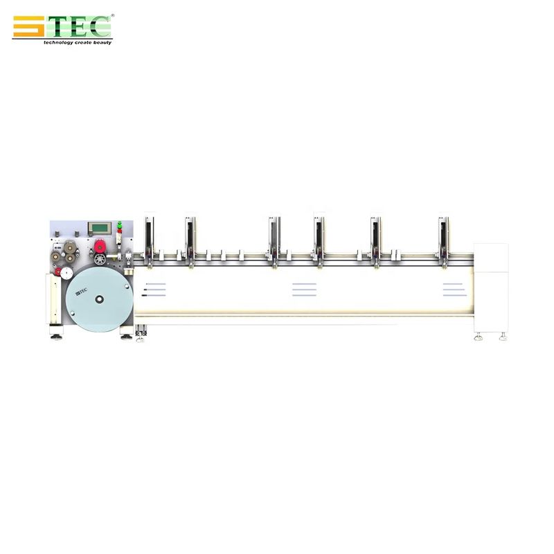 String Cut Machine Fully-Automatic Aluminum Venetian Blind Slat Forming Cutting Punching ...
