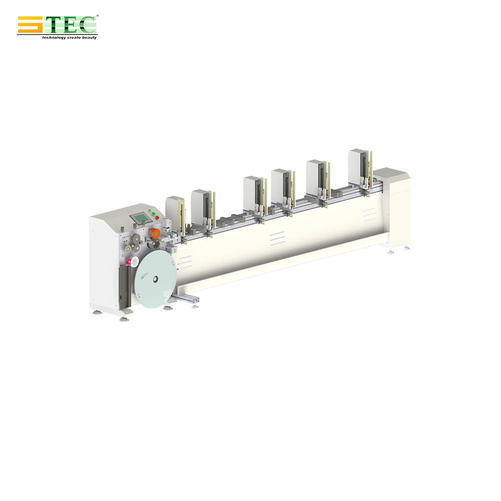Automatic Aluminum Venetian Blind Cutting Machine Ladder String Threading 5kgf/Cm