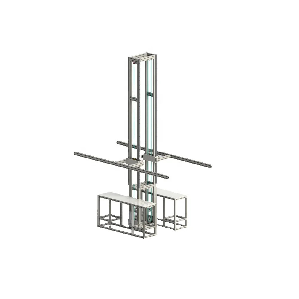 Double Station Blind Inspection Hoist Machine 3000mm Inspection Hoist Roller