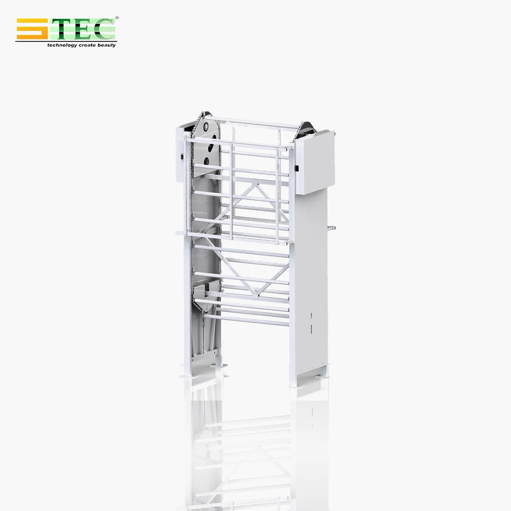 Venetian Blind Fabric Rolls Curtain Machine Carousel Storage System For 30 Rolls