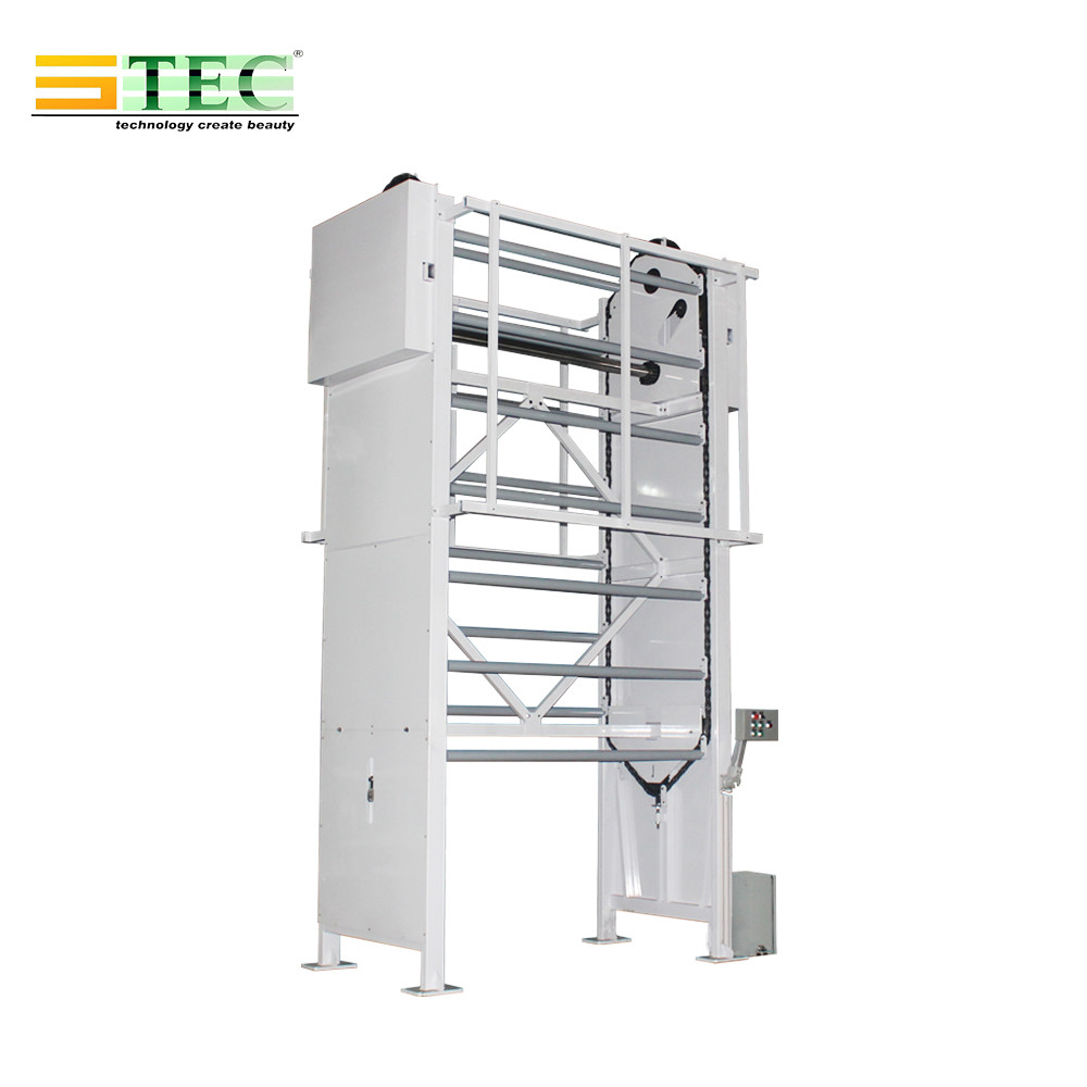 3.2m Blind Inspection Hoist Machine 6kw Industrial Textile Roll Carousel System