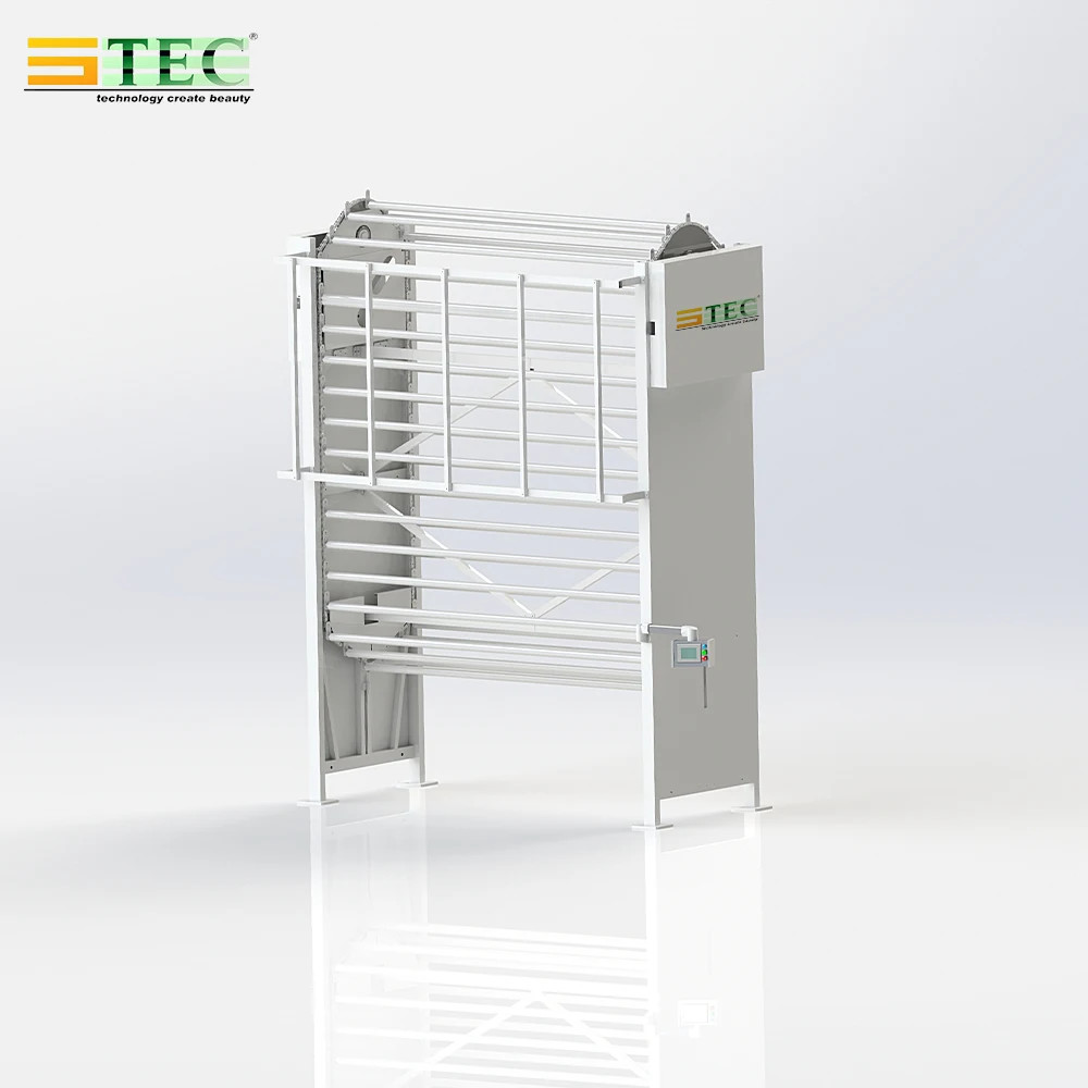 All In One Curtain Machine 6KW Fabric Rolls Storage Blinds Vertical Carousel Storage System