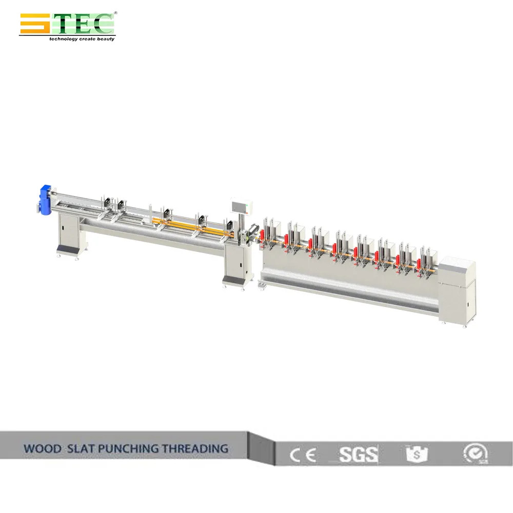 6kgf/Cm Venetian Blind Making Machine Industrial Auto Wood 150 Slats/Hour 0.2mm Precision