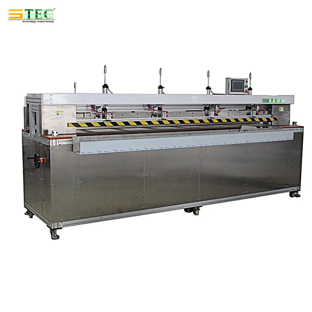 Double Surface Roller Blind Cutting Table ISO9001 Fabric Welder For PVC TPU Lamination