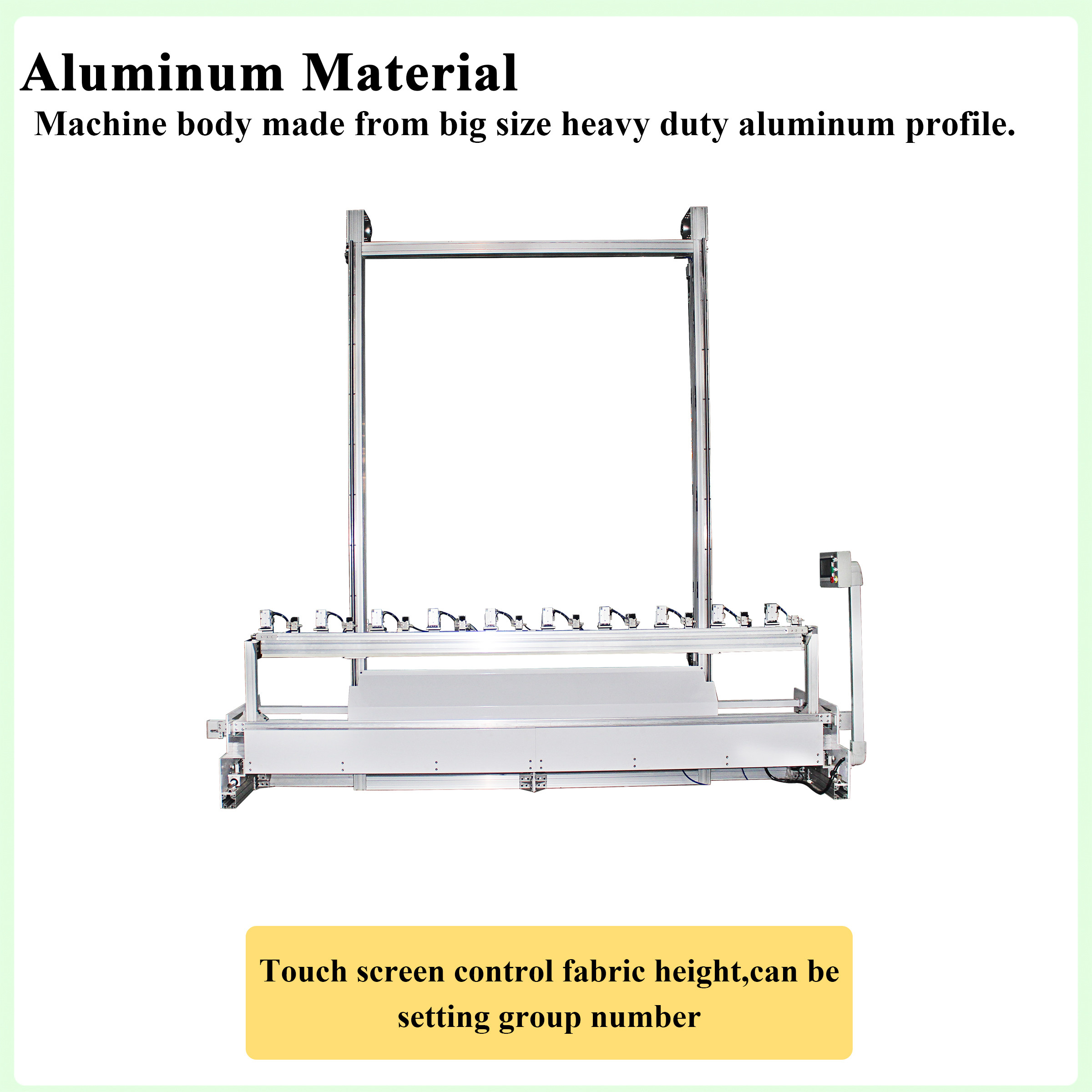Automatic Curtain Fabric Height Cutting Machine Curtain Fabric Height Cutting and Inspection Suitable for Heavy Curtain