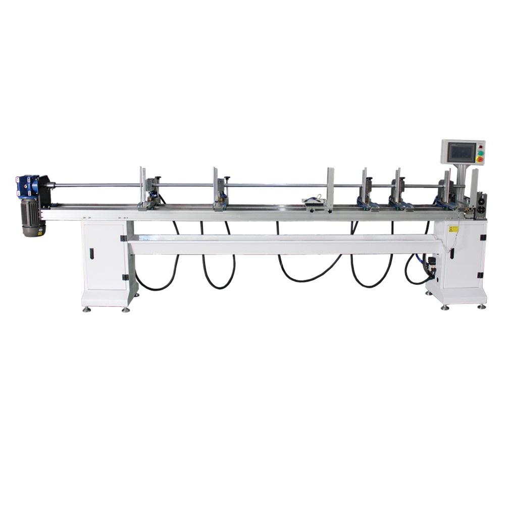 Automatic Integrated Punching and Cutting Machine for Wood/Bamboo Venetian Blind Slats