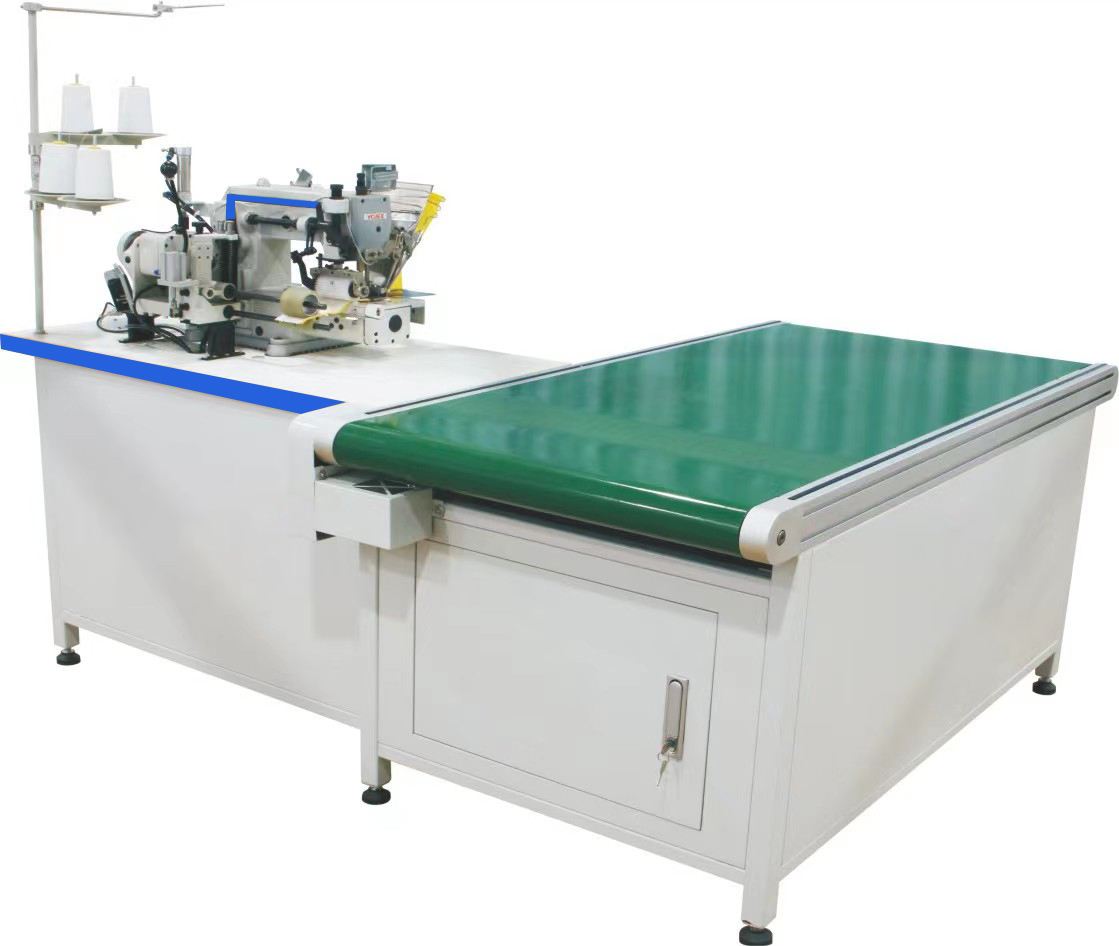 Fully Automatic Small Hemming Curtain Machine Edge Covering Stitch Side Sewing Machine