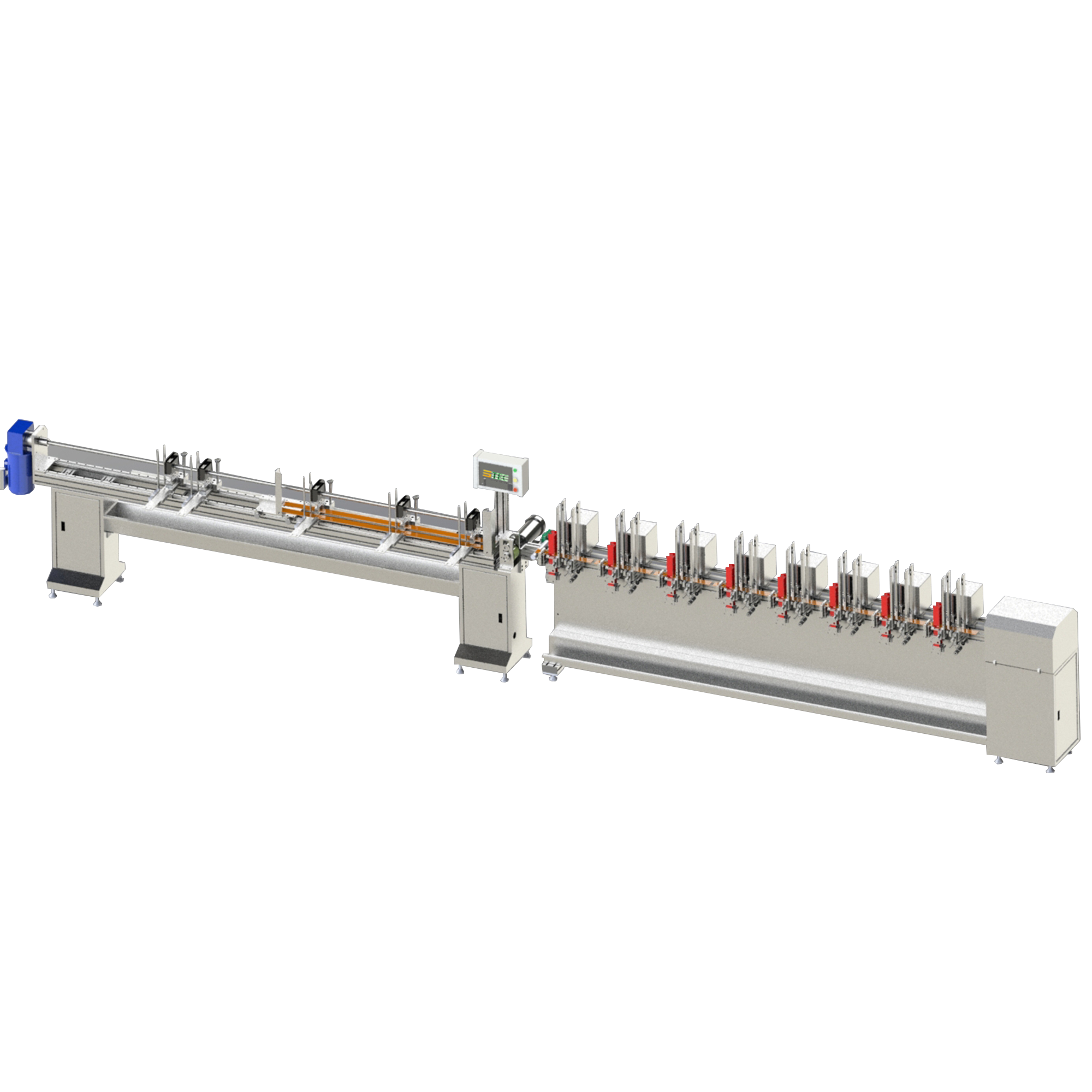 Fully-Automatic Aluminum Vertical Blinds Slat Forming Cutting Punching and Threading Machine for 12.5mm 16mm 25mm 35mm 50mm