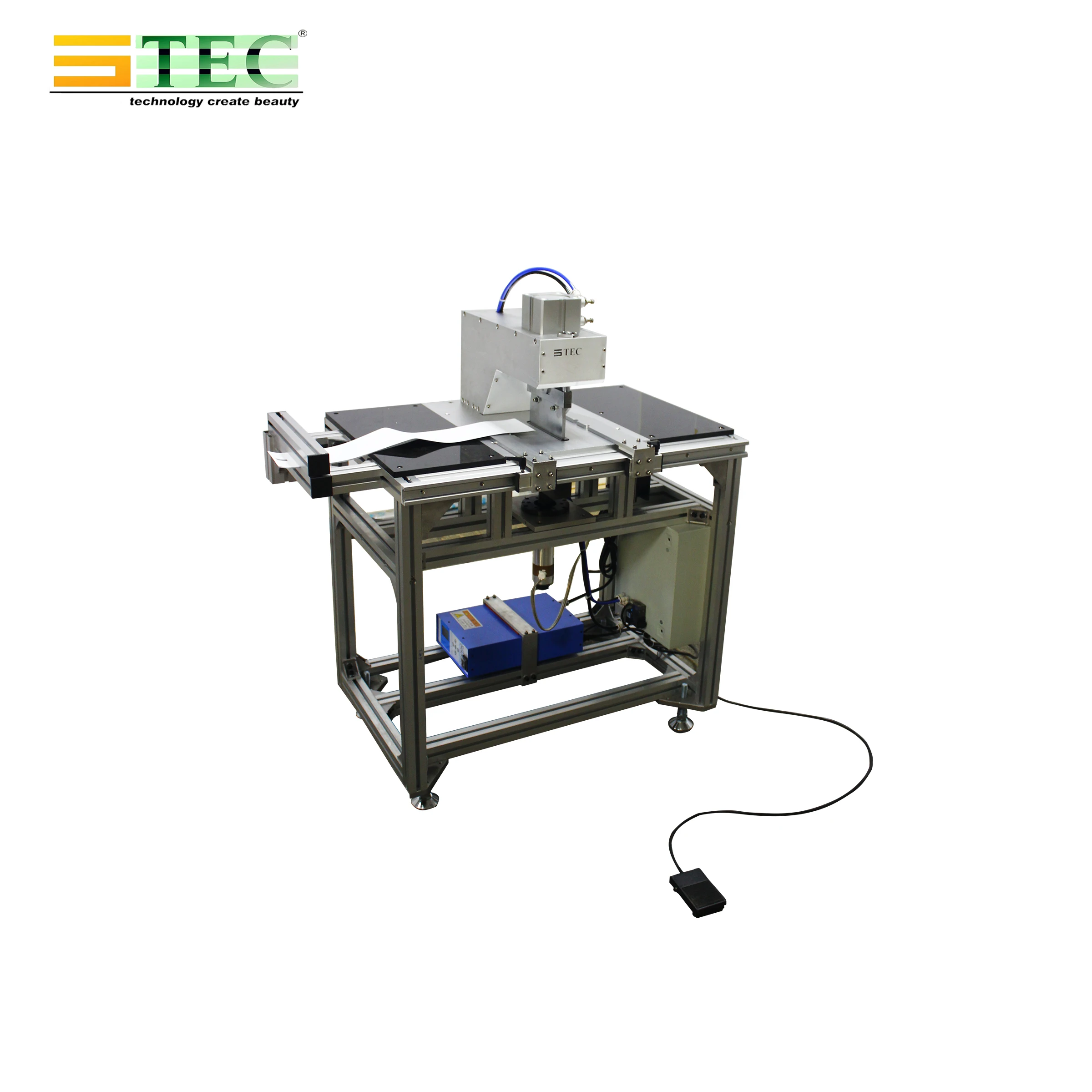 Ultrasonic Welding Vertical Blind Machine No Patterm Straight Welding