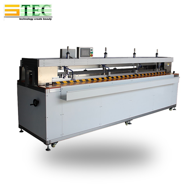 Un bon prix. Machine à souder pliante automatique pour stores extérieurs et fermeture éclair, avec contrôle PLC et système d'alignement automatique en ligne
